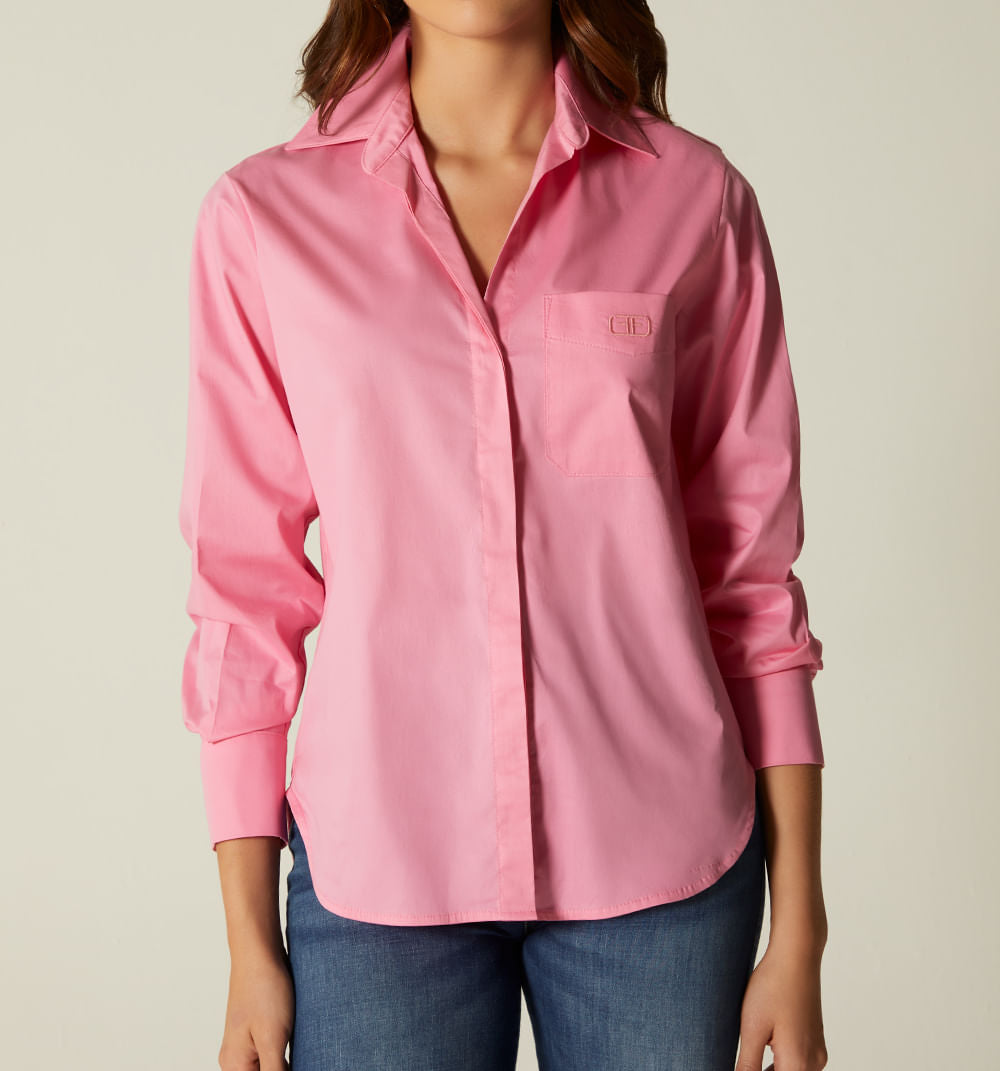 BLUSA CAMISERA MANFA LARGA OVER SIZE