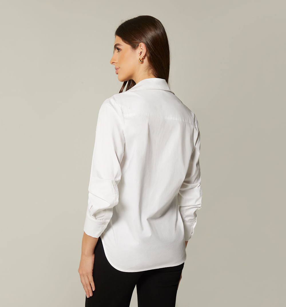 BLUSA CAMISERA MANFA LARGA OVER SIZE