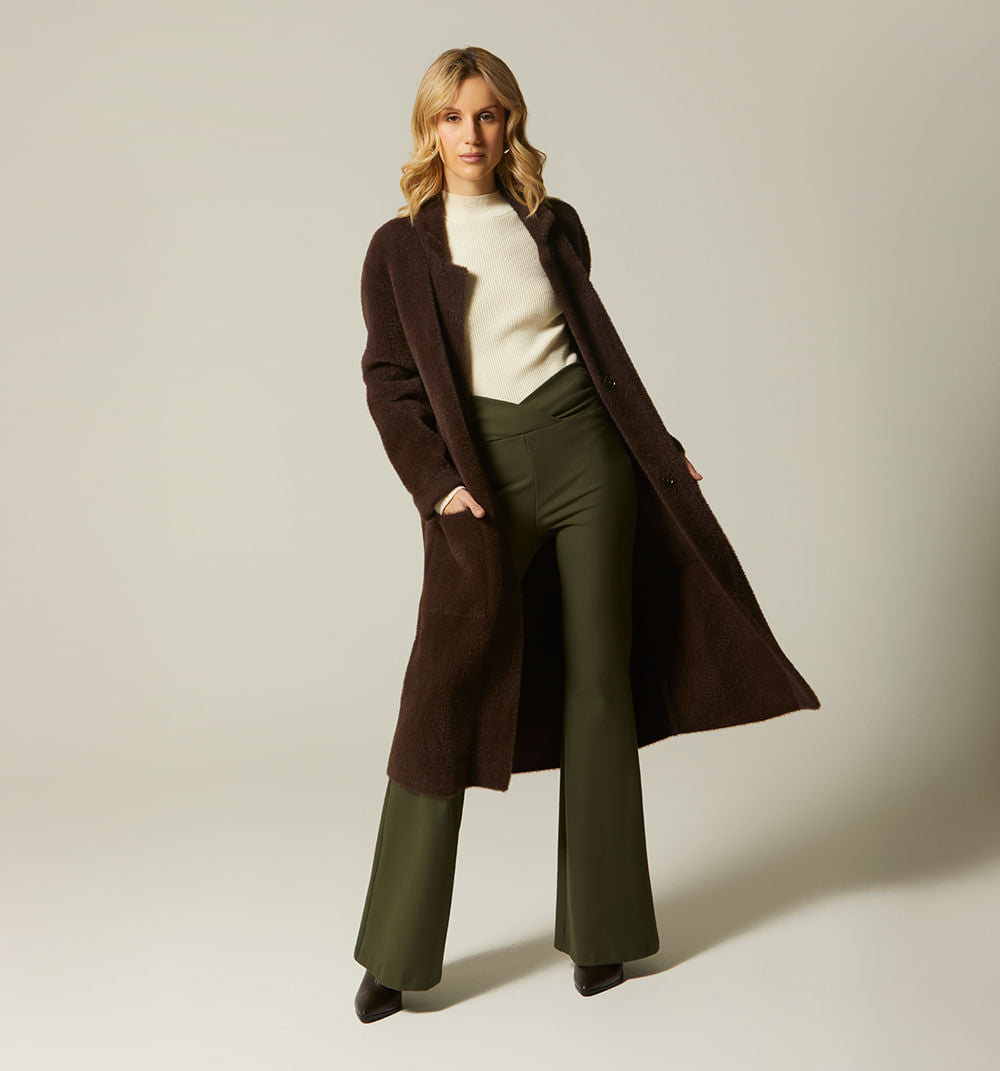 PANTALÓN LEGGING TIRO ALTO PRETINA CRUZADA