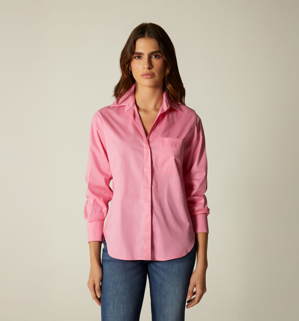 BLUSA CAMISERA MANFA LARGA OVER SIZE