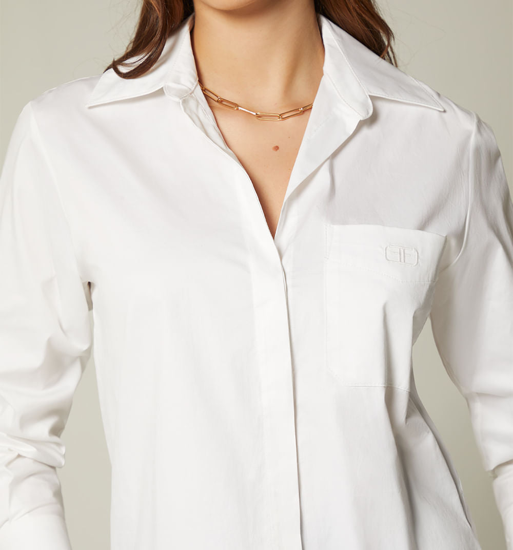 BLUSA CAMISERA MANFA LARGA OVER SIZE